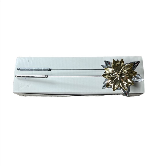 Department 56 Poinsettia Candle Snuffer - Picture 1 of 2